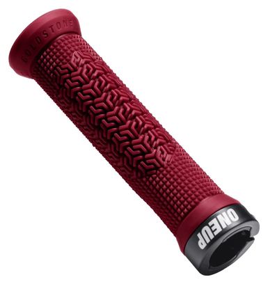 OneUp Goldstone Lock-On Grips Maroon