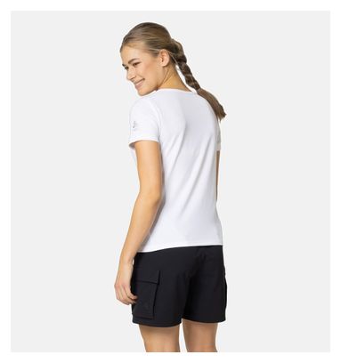 Maglia a manica corta Odlo F-Dry Ridgeline Donna Bianco