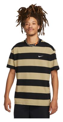 Nike SB Stripe Kurzarm T-Shirt Grün Schwarz