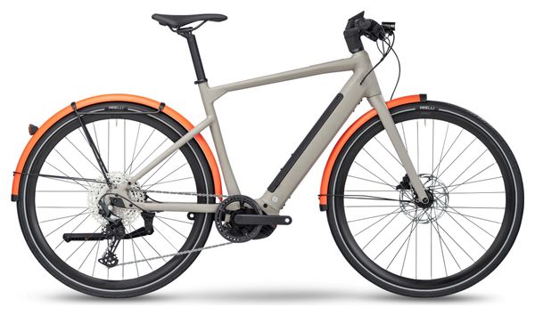 BMC 257 AMP AL Two Bicicleta eléctrica urbana Shimano Deore 12S 625 Wh 700 mm Potencia Arena Beige 2023