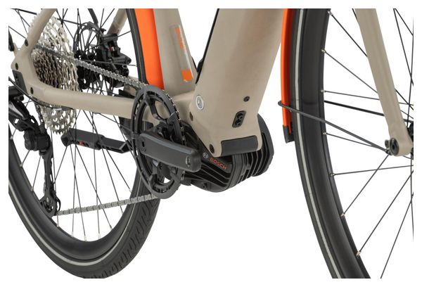 BMC 257 AMP AL Two Bicicletta elettrica da città Shimano Deore 12S 625 Wh 700 mm Potenza Sabbia Beige 2023