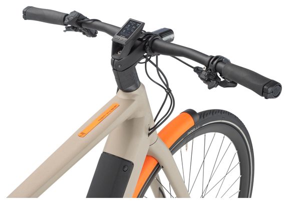 BMC 257 AMP AL Two Bicicletta elettrica da città Shimano Deore 12S 625 Wh 700 mm Potenza Sabbia Beige 2023