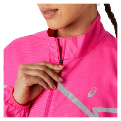 Asics Run Lite-Show Windjacke Rosa Damen