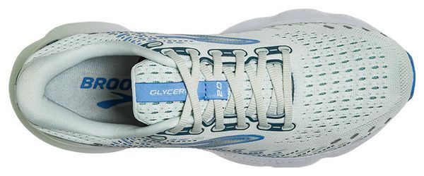 Chaussures Running Brooks Glycerin 20 Bleu Femme