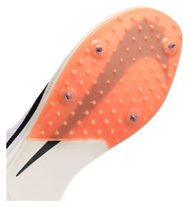 Chaussures d'Athlétisme Nike ZoomX Dragonfly 2 Proto Blanc Orange Homme