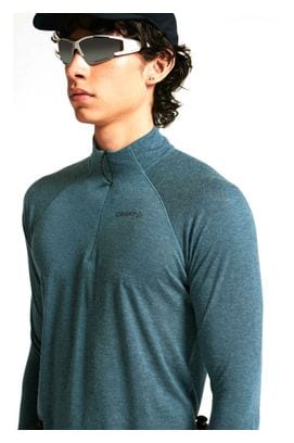 Craft ADV SubZ Wool 3 Langarmshirt Blau Herren