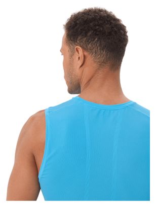 Camiseta sin mangas Compressport Trail Racing azul para hombre