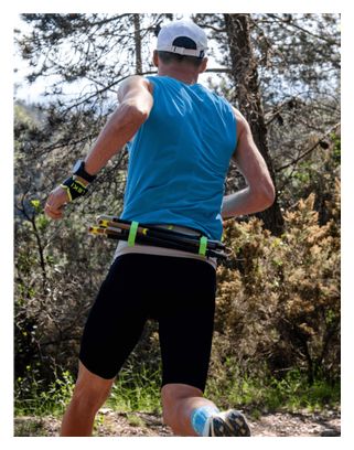 Camiseta sin mangas Compressport Trail Racing azul para hombre