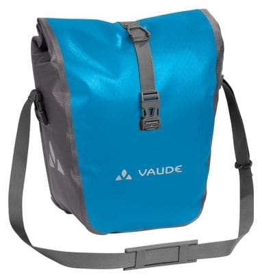 Pair of Vaude Aqua Front blue icicle front pannier bags