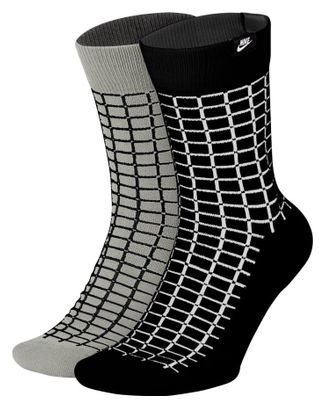 Nike Sportswear SNKR Pairs of Socks (x2) Multi-color Black / Gray