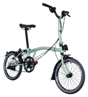 Brompton C Line Explore Mid Brompton Klapprad 6V 16'' Grün - Refurbished Produkt