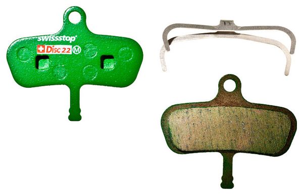 Pair of Organic SwissStop Disc 22C Sram Code (2008-2010) Code