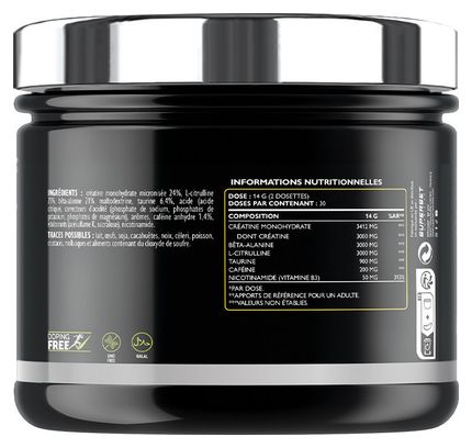 Programme Intensif Training - BCAA Hardcore Cola - No Pump Xtreme Mojito