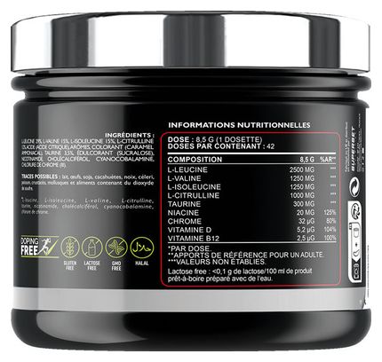 Programme Intensif Training - BCAA Hardcore Cola - No Pump Xtreme Mojito