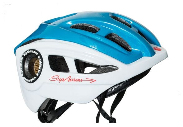 Urge Supacross MTB Helmet - White Blue