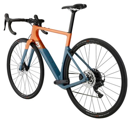3T Exploro Race Gravel Bike Shimano GRX 11S 700 mm Grey Blue Orange 2022