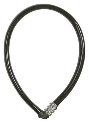 ABUS Cadenas À Câble Code 3406C/55 Noir