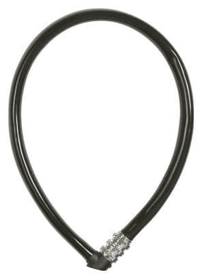 ABUS Cadenas À Câble Code 3406C/55 Noir