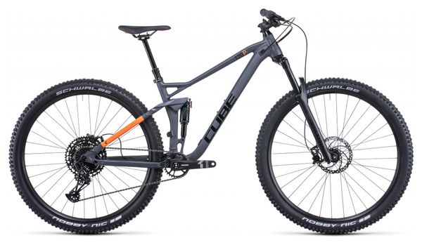 Cube Stereo 120 Pro Vollfederung MTB Sram NX/SX Eagle 12S 29'' Grau 2022