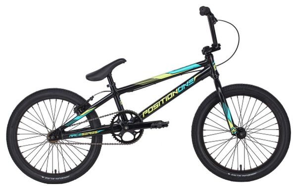 BMX Race Position One Race Pro 20'' Negro/Azul/Amarillo