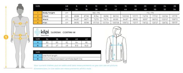 Veste hiver DERMIZAX PRIMALOFT femme Kilpi CORTINI-W