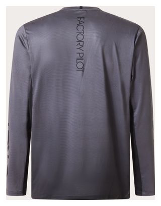Maglia a maniche lunghe Oakley Maven Coast Nero/Grigio da uomo