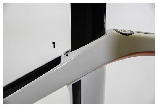 Wiederaufbereitetes Produkt - Kit Rahmen Look 795 Blade RS Kufen ProTeam White Glossy