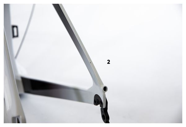 Wiederaufbereitetes Produkt - Kit Rahmen Look 795 Blade RS Kufen ProTeam White Glossy