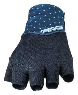 Paio di guanti corti Donna Five RC1 Nero / Blu