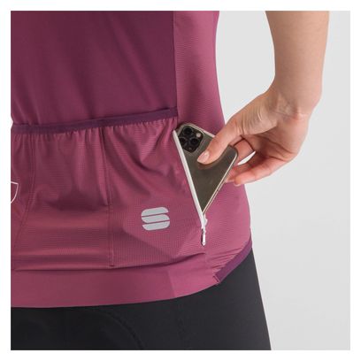 Sportful SRK Violet Women's Short Sleeve Jersey