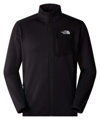 The North Face Crest Full Zip Fleec Black