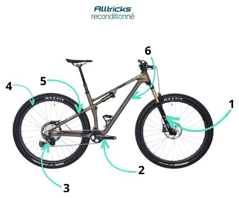 Sunn Shamann DC S1 Full-Suspension MTB Shimano XT 12S 29'' Brown