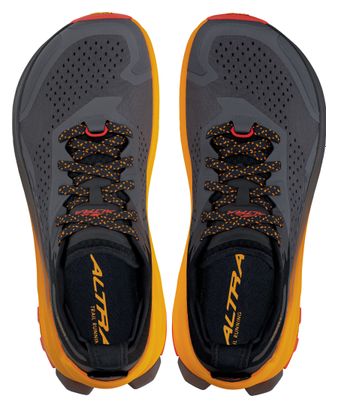 Altra Olympus 6 Trailrunning-Schuhe Schwarz/Orange Herren