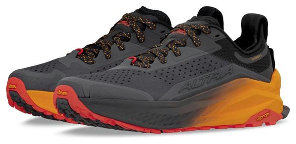 Altra Olympus 6 Trailrunning-Schuhe Schwarz/Orange Herren