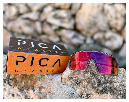 Lunettes PICA OLOR Rouges avec Verres Photochromiques