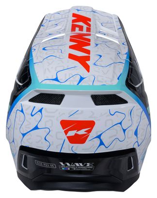 Casco grafico Integral Kenny Performance Blu/Bianco/Nero