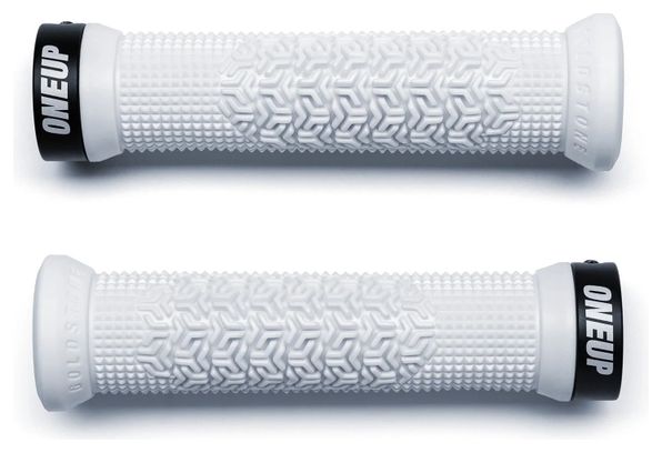 OneUp Goldstone Lock-On Grips White