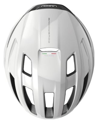 Casque Abus PowerDome Shiny Blanc