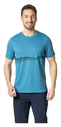 Camiseta de manga corta Odlo F-Dry Ridgeline Azul