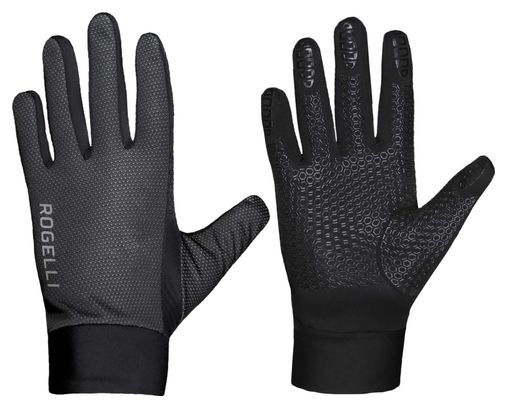 Gants Velo Long De Hiver Rogelli Laval - Unisexe - Noir