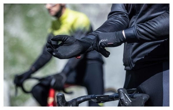 Gants Velo Long De Hiver Rogelli Laval - Unisexe - Noir