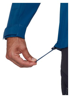 Giacca impermeabile Mammut Ducan Guide Hooded blu da uomo