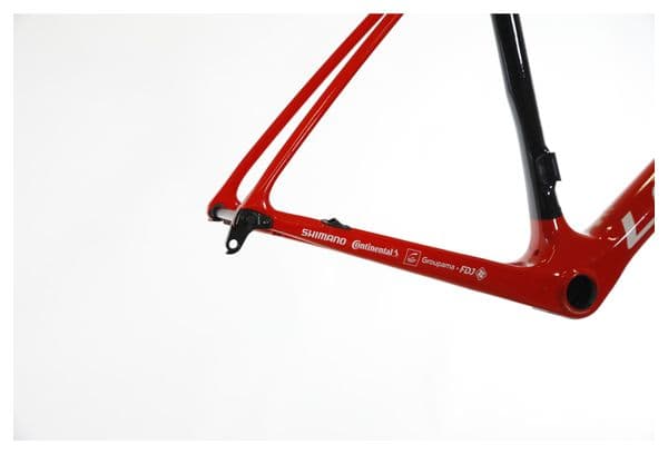 Vélo Team Pro - Kit Cadre Lapierre Xelius SL Disque Team Groupama-FDJ Glossy Red 2020 XL