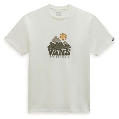 T-shirt korte mouw Vans Mountain View Marshmallow