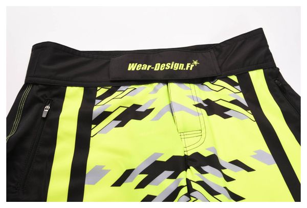 SHORT VTT JAUNE