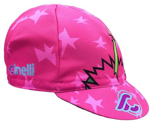 Casquette Cyclisme Cinelli H.O.T.O.N. GRANITA rose