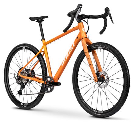 Vélo de Gravel Ghost Asket Advanced EQ Shimano GRX 12V 700 mm Orange Mat 2026