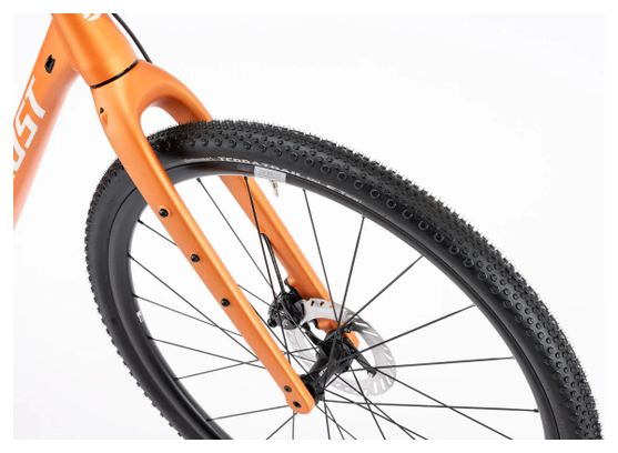Vélo de Gravel Ghost Asket Advanced EQ Shimano GRX 12V 700 mm Orange Mat 2026