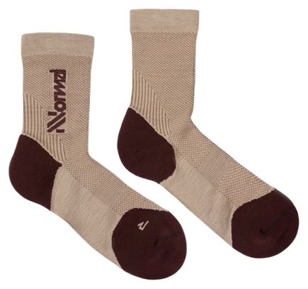 NNormal Merino-sokken, beige
