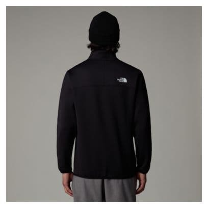 The North Face Crest 1/4 Zip Fleece Black